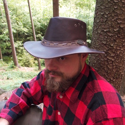 Klobouk kožený Rogue Ranger Hat Oxblood – Sleviste.cz