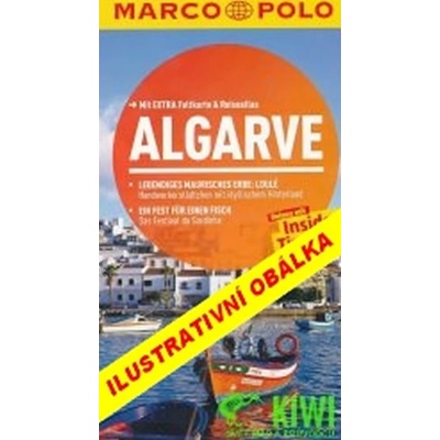 Algarve Průvodce se skládací mapou