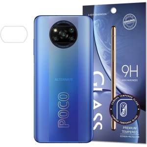 Forcell Удароустойчив Протектор за Камерата на Xiaomi Poco X3/Pro Cam Glass, Прозрачен (9111201915657)