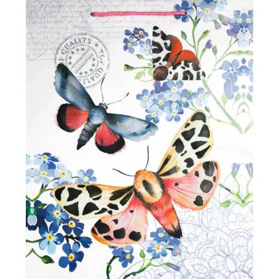 Eprodoma Dárková taška motýl 4 44 x 32 cm
