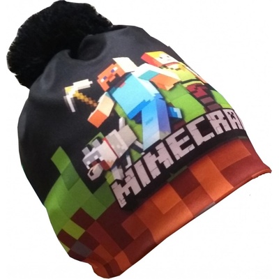 Sp Dětská zimní čepice Minecraft