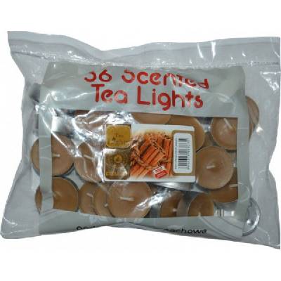 Admit Tea Lights Cinnamon 36 ks