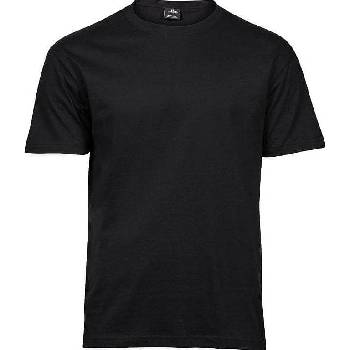 Tee Jays Měkčené tričko Sof Tee z bavlny s dlouhým vláknem Černá TJ8000