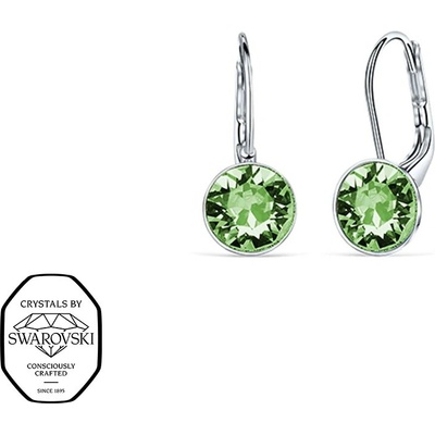 CRYSTalp Visiace náušnice s kryštálmi Swarovski Diana 4119.PER.E