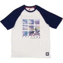 Hot Tuna T Shirt Mens Raglan white