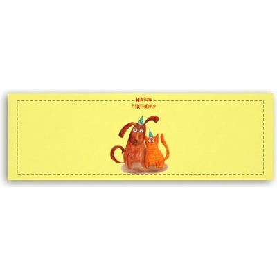 Fotoobraz 150x55 cm panorama Happy Birthday
