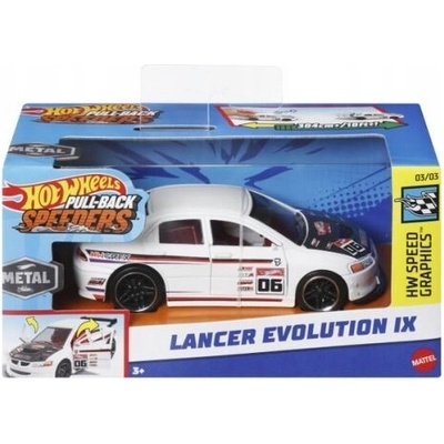 Mattel Hot Wheels JDL47 Lancer Evolution IX Pull-Back