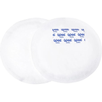 Wee Baby Подплънки за кърмачки Wee Baby - Бели, 40 броя (132)