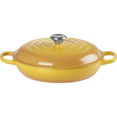 Le Creuset 21180306724430 Hrnec Gourmet Signature nízký 30 cm slunečně žlutý