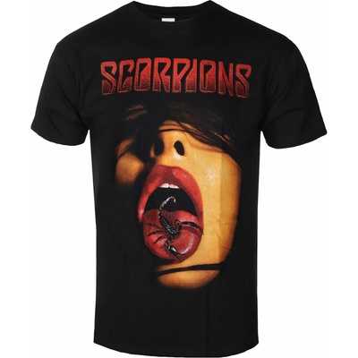 ROCK OFF Мъжка тениска Scorpions - Scorpion Tongue - Black - ROCK OFF - SCORTS01MB