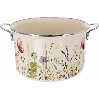 Orion Hrnec MÁK Lem 6,5 l 26 cm smaltovaný plech, nerezová ocel mix, 8592381268121