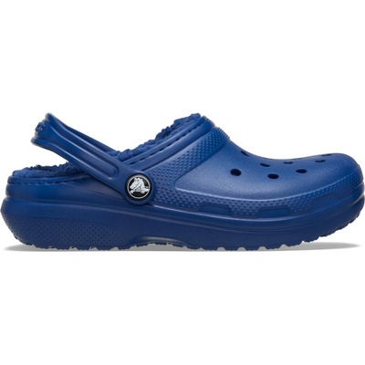 Crocs Детски пантофи Crocs Kid's Classic Lined Clog Slippers - Ribbon Blue - размер C11 (US) (702-2295-0814)