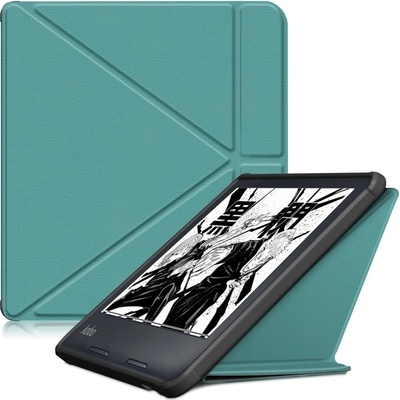Protemio LEATHER Kobo Libra Colour 110477 zelený