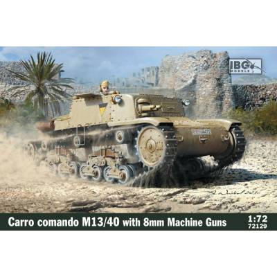 IBG Carro Comando M13/40 with 8mm Breda Machine Guns 1:72