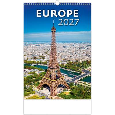 Europe nástěnný 2027