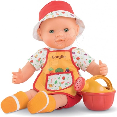 Corolle záhradník Charly Garden Delights Set Mon Grand Poupon 36 cm so zelenými klipkajúcimi očami od 24 mes