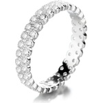 Silenti Jewelry Сребърен пръстен "Воля" - 8 - 57мм (18.1мм диам. )