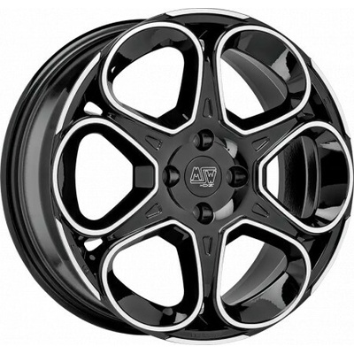 MSW 83 7x17 5x110 ET35 gloss black polished
