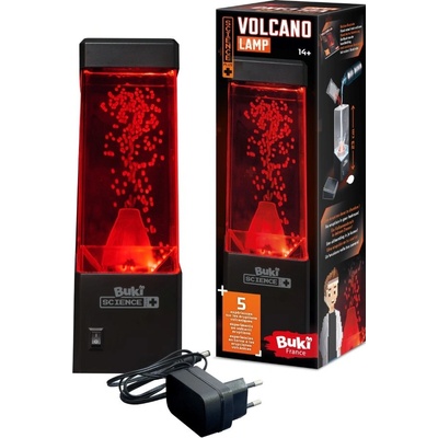 Buki Science + Lávové lampa vulkán