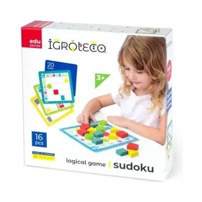 IGROTECO Логическа игра Судоку за деца - 16 части