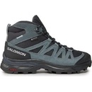 Salomon X Ward Leather Mid GTX W 471820 dámské vyšší nepromokavé India ink