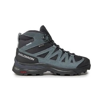 Salomon X Ward Leather Mid GTX W 471820 dámské vyšší nepromokavé India ink