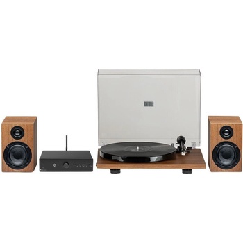 Pro-Ject Stereo Set E Phono Black Walnut Wood въртящата комплект (STEREO SET E PHONO BWW)