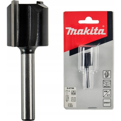 Priama fréza 20mm Makita stopka 6mm D-67789
