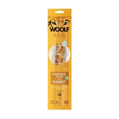 Woolf Earth Noohide Stick with Rabbit XL 85 g