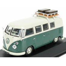 Vanguards Volkswagen T2 Minibus Camper 1961 Ivory Green 1:43