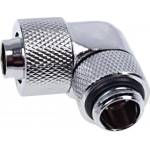 Alphacool Фитинг Alphacool Eiszapfen, Удължител, 90°, 13/10mm, G1/4, Сребрист (1011160) - mypc