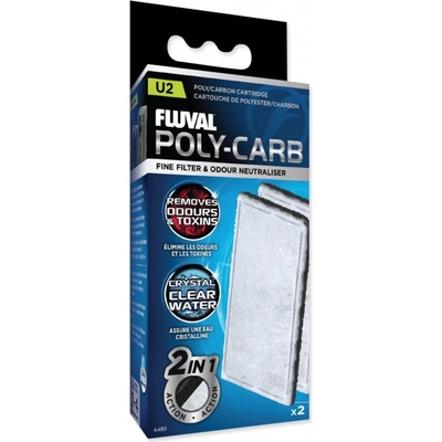 Náplň vata uhlíková Fluval U2 2 ks – Zboží Dáma