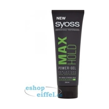 Syoss Max Hold Styling Gel 24h - pro Megasilnou fixaci vlasů 250 ml