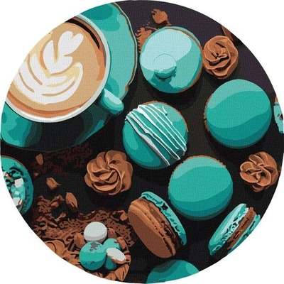 Ideyka Идейка: Оцветяване по номера момент на шоколад - 39 см (kho-r1013)