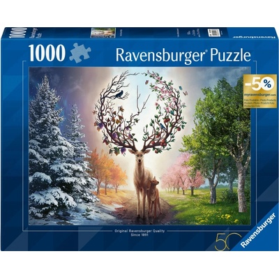 Ravensburger Puzzle Magicall Deer 1000pc (12001088)