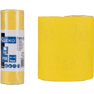 Geko Brusný papír – role 115 mm x 3 m P150 (Geko)