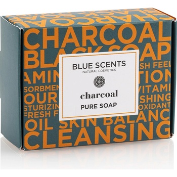 Blue Scents Soap charcoal mydlo s čiernym uhlím 135 g