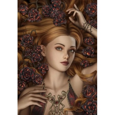Grafika - Puzzle Ortega: Burnt Rose - 1 000 piese