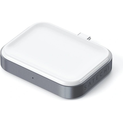 Satechi USB-C Wireless Charging Dock for AirPods (5W) - Space Grey (ST-TCWCDM)