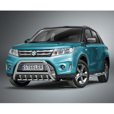 STEELER Predný rám nerez so zubami s homologací Suzuki Vitara, 2015-2018