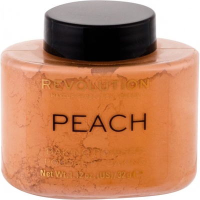 Makeup Revolution Baking Powder sypký púder Peach 32 g