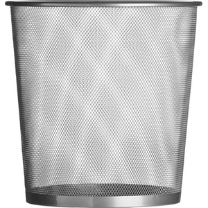Premier Housewares Офис метално кошче за боклук в матово сребрист цвят 12 l Den - Premier Housewares (1209404)