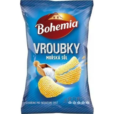 Bohemia vrúbkované morská soľ 120 g