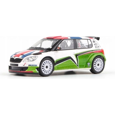 Abrex Škoda Fabia II FL S2000 2010 Škoda UK Mikkelsen Design 2011 1:43
