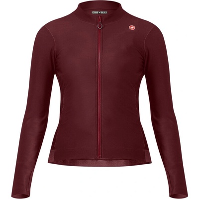 Castelli Espresso Thermal W Burgundy dámsky