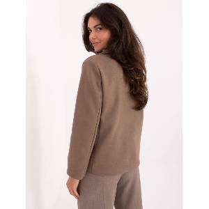 Rue Paris Дамско яке модел FL9559.02P Rue Paris цвят тъмно бежов