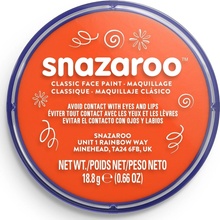 Snazaroo barva na obličej 18 ml Oranžová Dark Orange