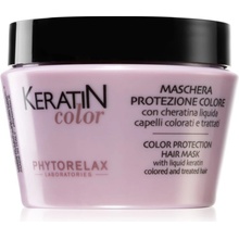 Phytorelax Laboratories Keratin Color maska na vlasy s keratinem 250 ml