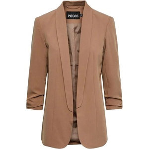 PIECES Сако Pieces Boss 3/4 blazer - Brown (Fossil)