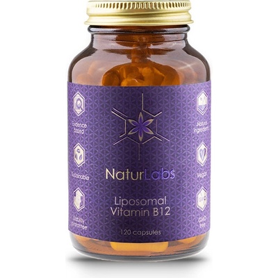 NaturLabs Vitamin B12 liposomální, kapsle Množství 120 kapslí